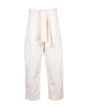 Twinset Chino Pants Cotton Lycra - White