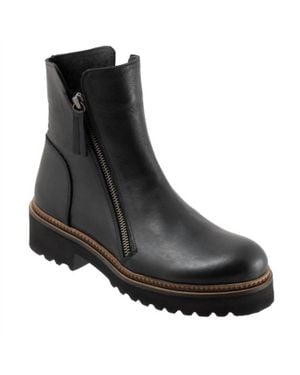 BUENO Ariana Ankle Boots - Black