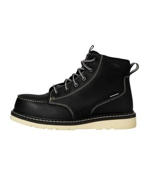 Avenger Work Boots Wedge Ct A7508 - Black