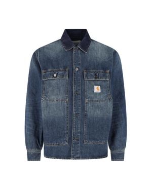 Carhartt Relaxed-Fit Cotton Denim Jacket - Blue