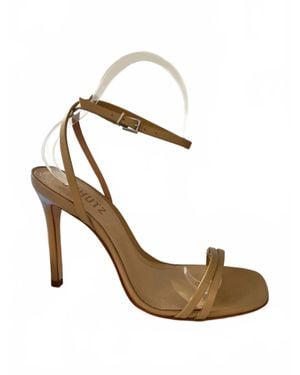 SCHUTZ SHOES Altina Leather Sandal - White