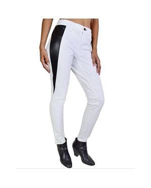 Rag & Bone Leather Pop Leggings - Blue
