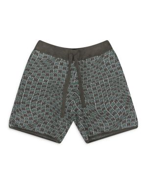 Amiri Ma Swirl Shorts - Gray