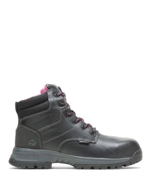 Wolverine Piper Waterproof Composite-Toe 6" Work Boot - Brown