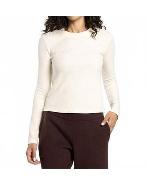Thread & Supply Minnie Long Sleeve Top - White
