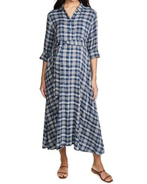 HATCH Maternity The Alyssa Dress - Blue
