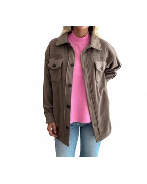 Zenana Cozy Retreat Jacket - Red