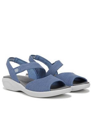 LifeStride Cheerful J4188F2401 Sandals Elemental Strappy Htat1859 - Blue
