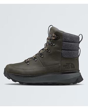 The North Face Bergen Nf0A8A9M Leather Waterproof Boots Khd1796 - Black