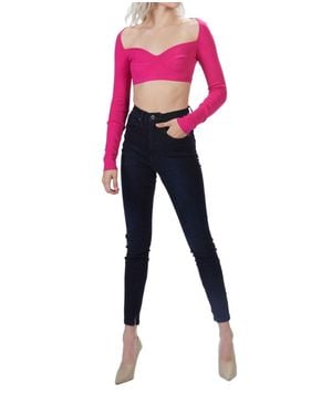 Zeynep Arcay Princess Knit Bra - Pink