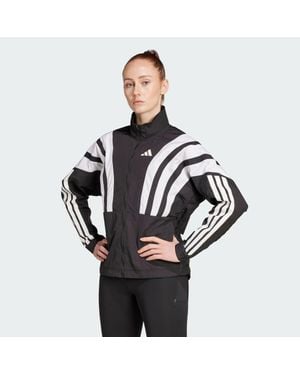 adidas Adizero Archive Running Jacket - Black
