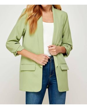 Strut & Bolt Boyfriend Blazer - Green