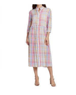 Taylor Tillman Liza Midi Shirt Dress - Pink