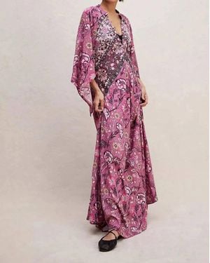 Jen's Pirate Booty Baroque Hyacinth Maxi Dress - Pink