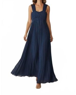 Bishop + Young Grecian Corset Dress - Blue