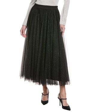 Joseph Ribkoff Mesh Skirt - Black