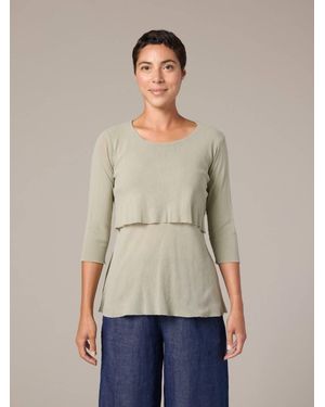 cut-loose Balsam Crop Top - Natural