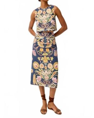 Marie Oliver Sutton Midi Skirt - Metallic