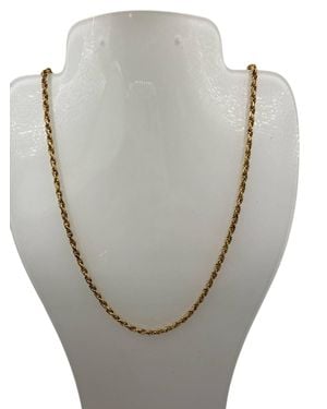Milano Jewelry Rope Chain Necklace - Gray