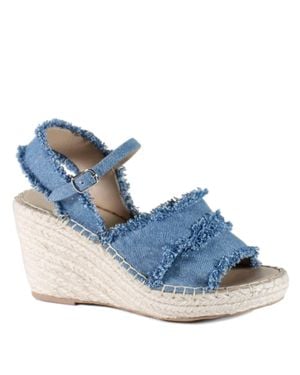 Diba True Grants Ville Wedge Sandal - Blue