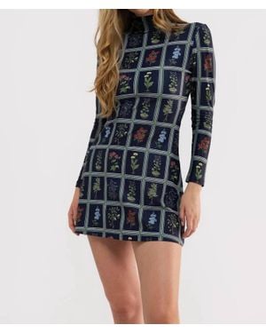 Smith & Quinn Dottie Mini Dress - Blue