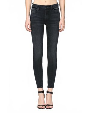 Hidden Jeans Phoebe Mid Rise Washed Ankle Skinny Jeans - Blue