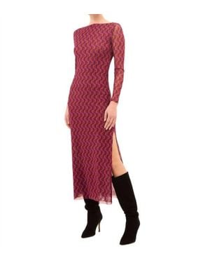 MISA Los Angles Vivian Dress - Red