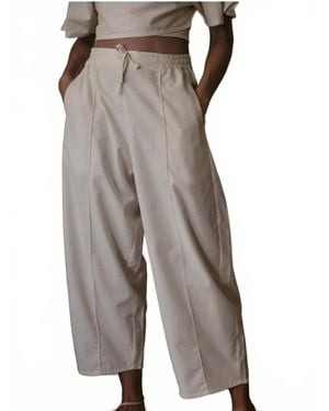 The Simple Folk Artisan Barrel Trouser - Gray