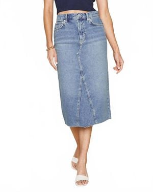 Rails Highland Denim Skirt - Blue