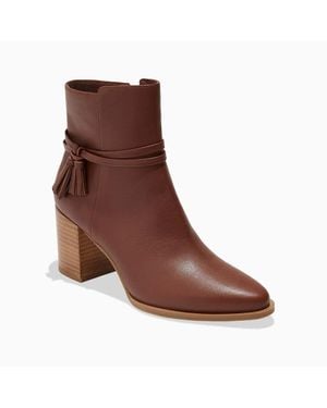 Jack Rogers Timber Tassel 141231Bt05 Boot Leather Bootie Jobb058 - Brown