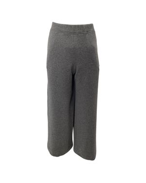 The Row Wide-Leg Pants - Gray