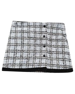 Maje Jizuli Tweed Mini Skirt - Metallic