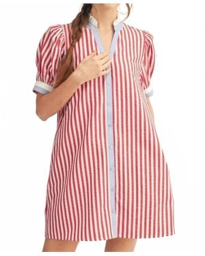 Jodifil Liberty Lover Mini Dress - Red