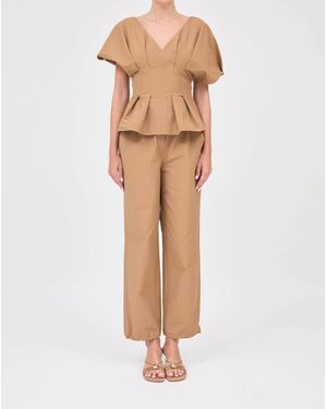 Jonathan Simkhai Rozen Top - Natural