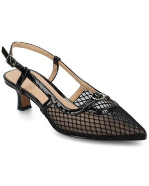 Journee Collection Journee Padma Medium And Wide Width Pumps - Black