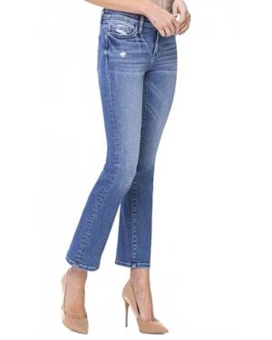 Flying Monkey Low-Rise Slim Boot-Cut Stretch Jean - Blue