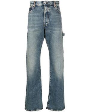 【関税込み】Heron Preston ブルー Ex-Ray ジーンズ Heron Preston EX Ray Mid Wash Jeans Blue | Mainline Menswear