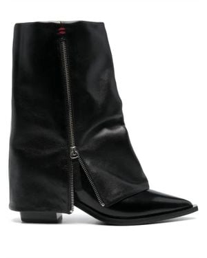 Halmanera Foldover Tex Boots - Black