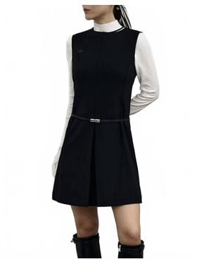ANELY Er Golf One-Piece Dress - Black