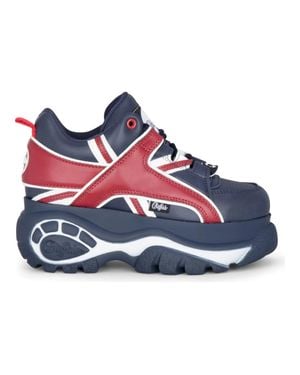 Buffalo Chunky Platform Fashion Sneakers - Blue