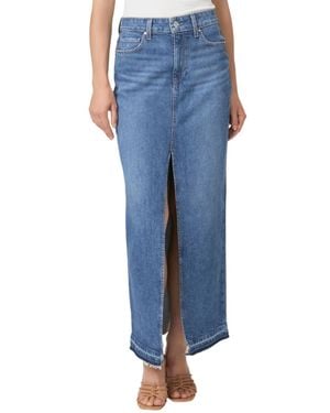 PAIGE Angela Maxi Skirt - Blue