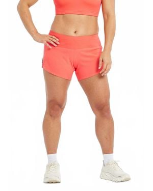 Oiselle Roga Shorts - Red
