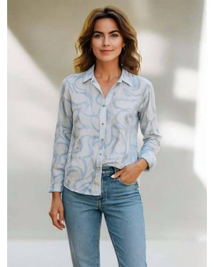 Bella Dahl Classic Button Down Shirt - Blue