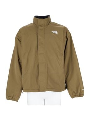 The North Face High-Collar Concealed Zipper Casual Jacket - Green