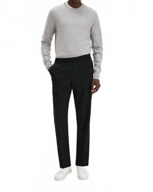 Filippa K Theo Relaxed-Fit Wool Pants - Gray