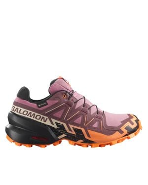Salomon Dynamic And Trail Sneakers With Rugged Sole - Pink