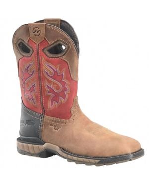 Double H Boot Symbol Work Boot - Brown