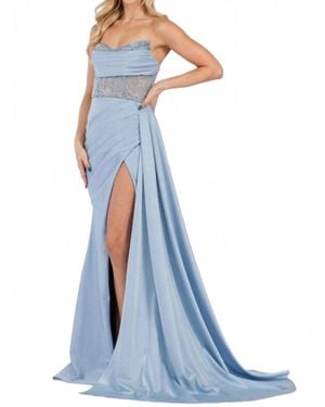 Amelia Couture The Tae Gown - Blue