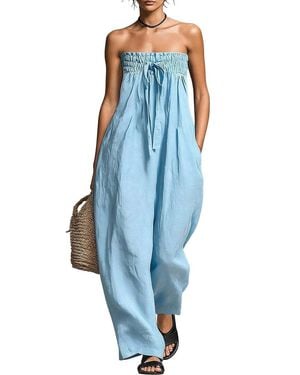 ENJOY PETRA Jumpsuit - Blue