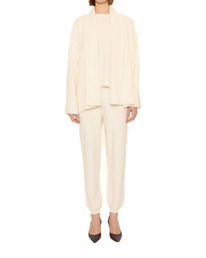 arch4 Cashmere Colette Open-Front Cardigan - Natural